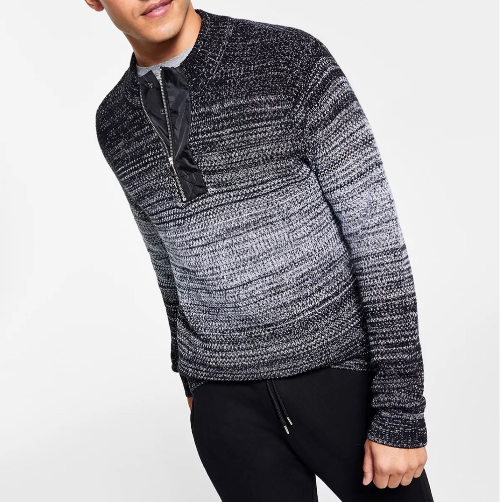MEN’S QUARTER-ZIP SWEATER